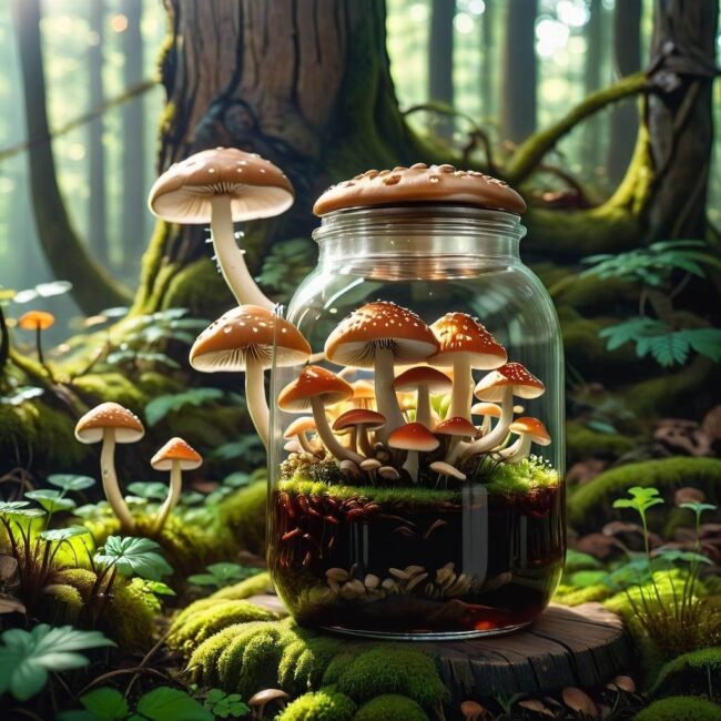 Bez octu przetwory z grzybów