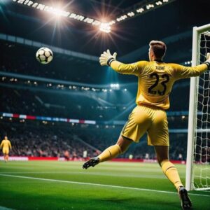 Ciekawe sytuacje bramkarza jako strzelca