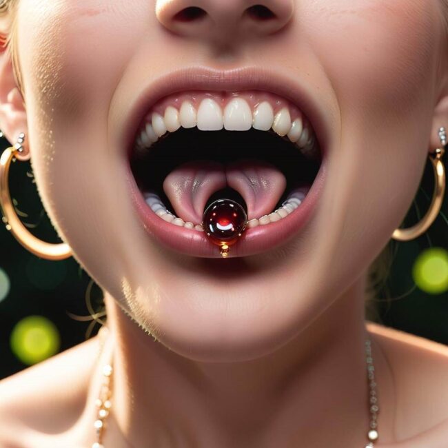 Co robić gdy kolczyk w języku jest opuchnięty i bolący