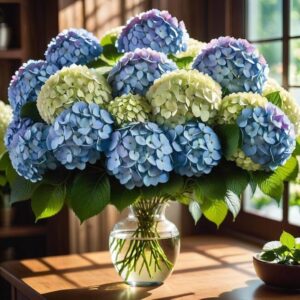 Dekoracyjne zastosowanie hortensji w domu