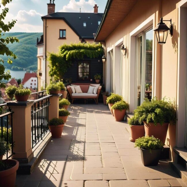 Ekologiczne opcje dla tarasów na górnym piętrze