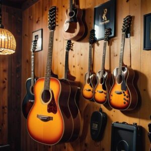 Estetyczne rozwiązania powieszenia gitary