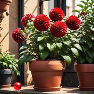 Hodowla roślin doniczkowych z czerwonymi owocami