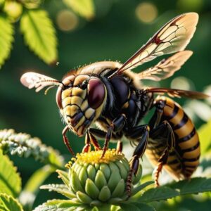 Jak osy używają żądła podczas kopulacji