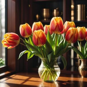 Jak radzić sobie z ewentualnymy problemami z tulipanami w wazonie