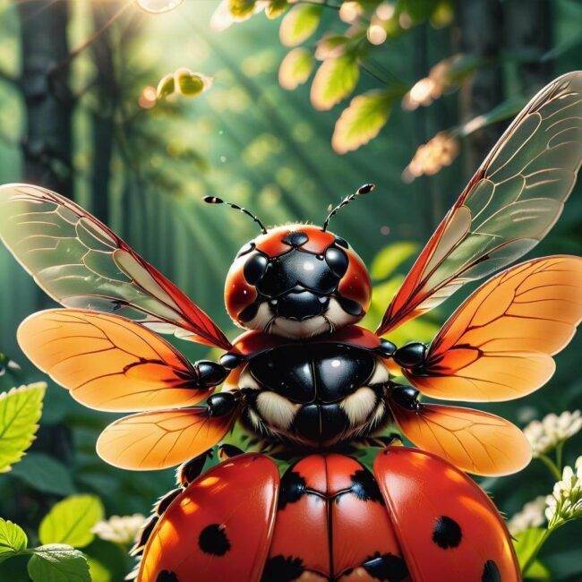 Jak zrobić skrzydła dla przebrania biedronki