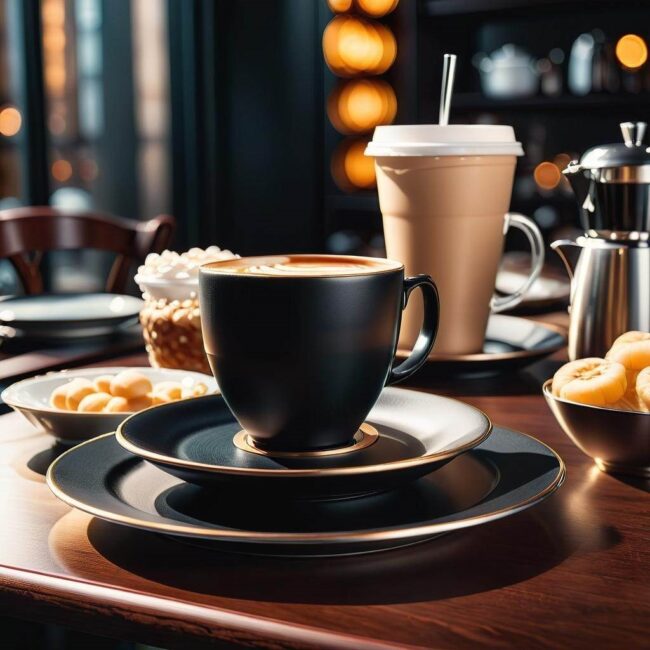 Jednoosobowy komplet obiadowy