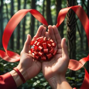 Kampanie edukacyjne związane z czerwoną wstążką