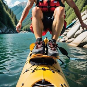 Lato i letnie buty na kajaki