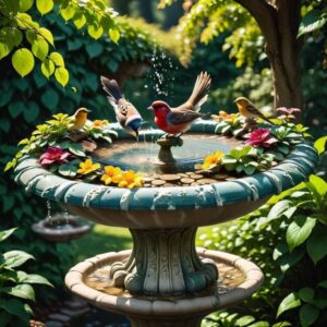 Materiały do zrobienia poidełka dla ptaków