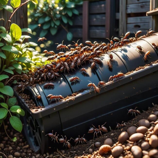 Mrówki jako pomocnicy czy przeszkoda w kompostowaniu