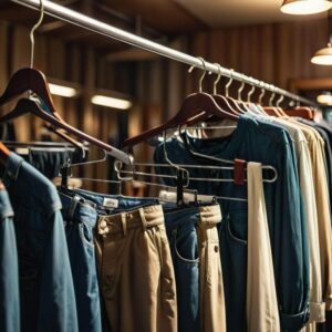 Optymalna ilość spodni na jednym wieszaku