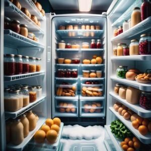 Optymalne rozmieszczenie produktów w lodówce