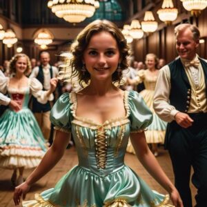 Początkujący polonez kroki