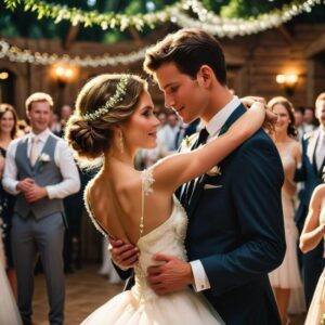 Radość tańca na weselu