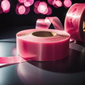 Różowa taśma klejąca dla dzieci