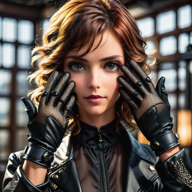 Siatkowe rękawiczki ochronne na siłownię