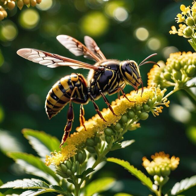 Skąd osy biorą jad do żądła