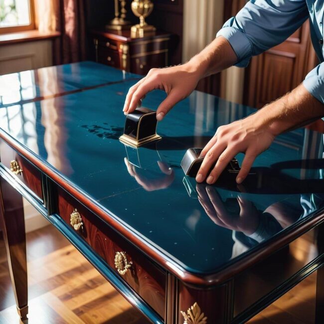 Skuteczne sposoby na rysy na meblach połyskujących