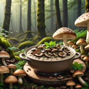 Sos pieczarkowy z cebulą