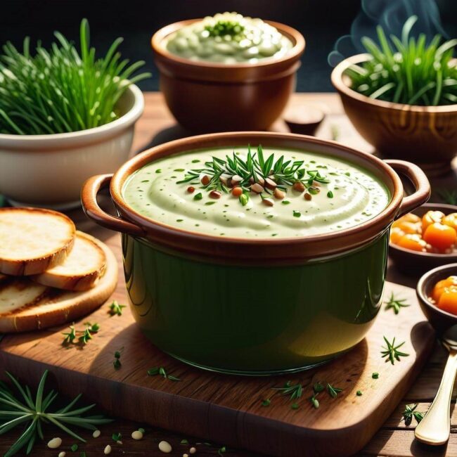 Sos szczypiorkowy z jajkiem na ciepło