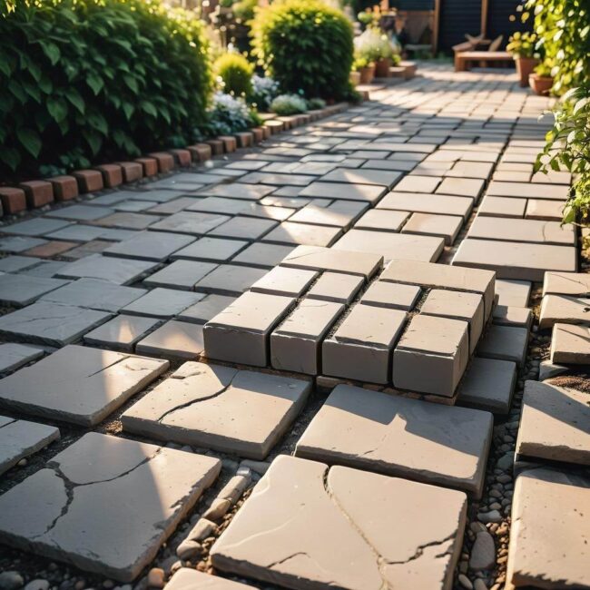 Sposoby na uniknięcie osiadania się płytek chodnikowych