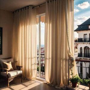 Wybór odpowiednich zasłon na balkon z uwzględnieniem montażu