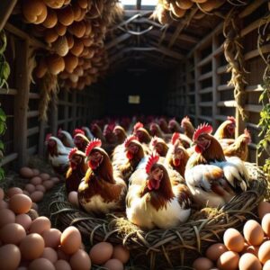 Wymagane wymiary gniazd w hodowli kur niosek