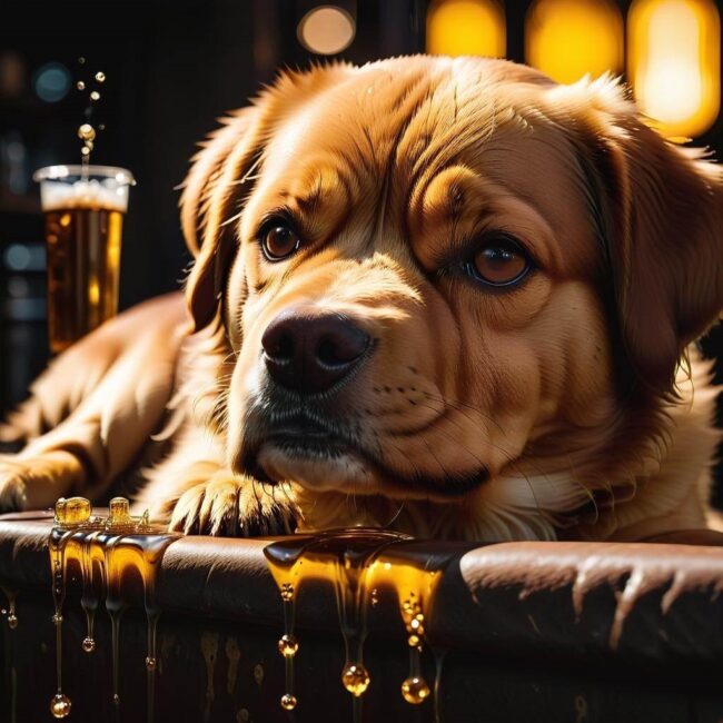 Zanieczyszczenia wody a brązowy mocz u psa